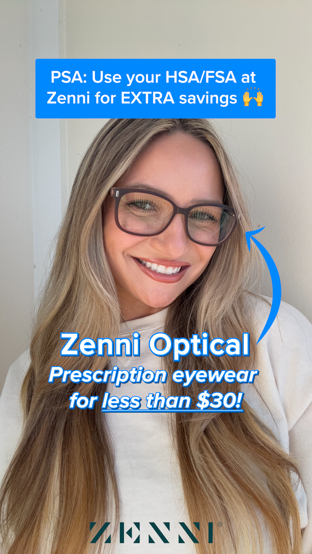 Zenni Optical Facebook ad