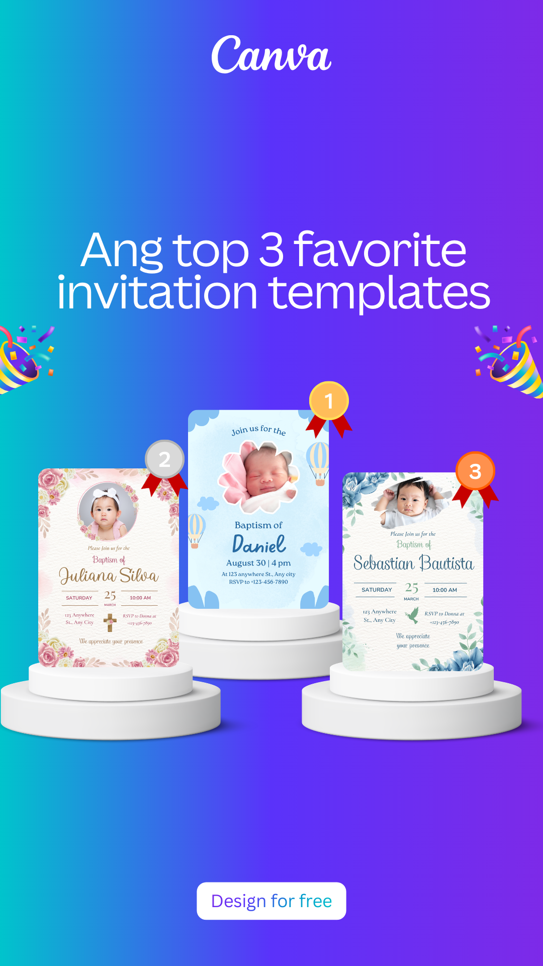 Canva Facebook ad