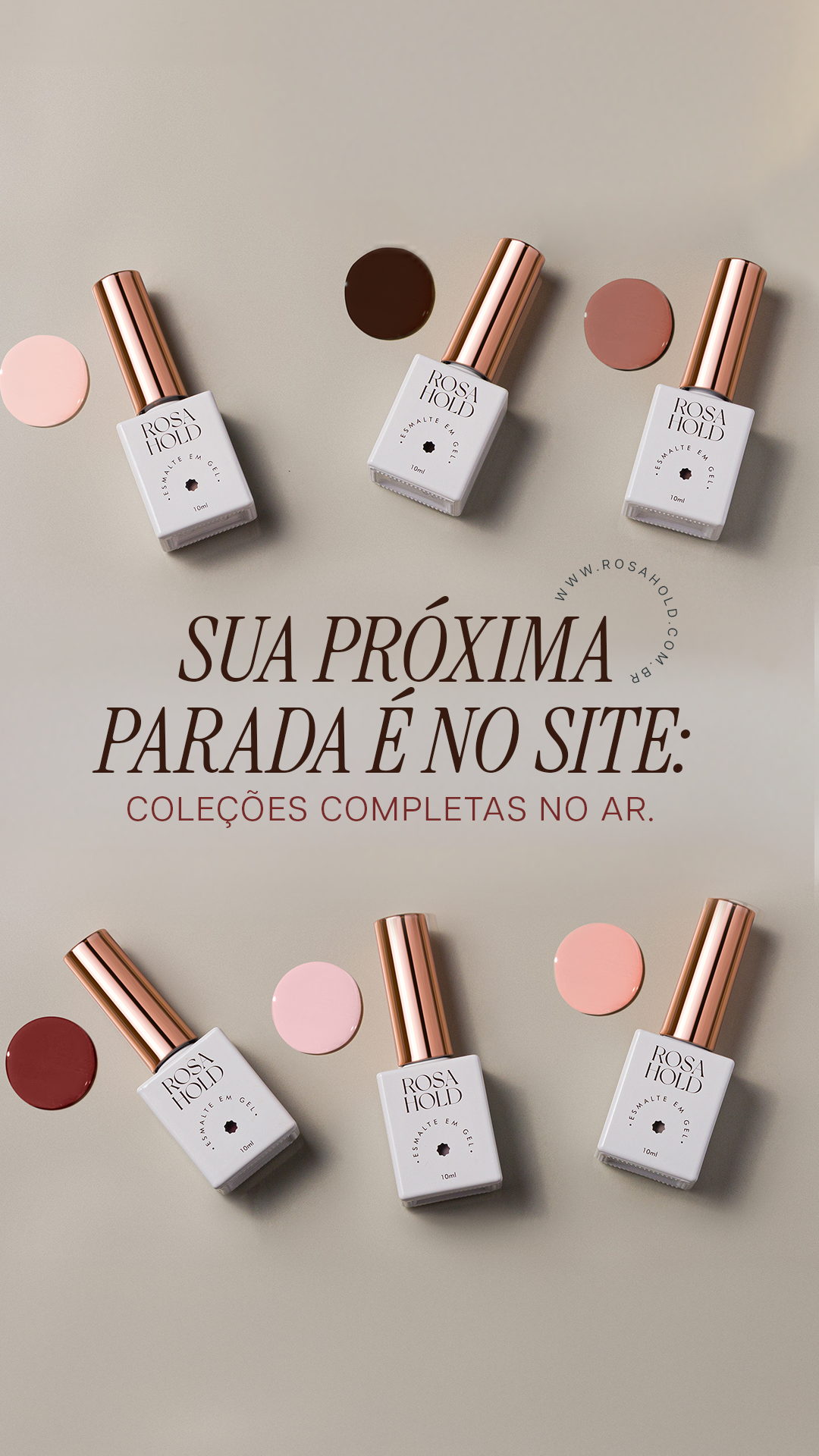 Rosa Hold Gel Nail Facebook ad from Mar 5, 2026