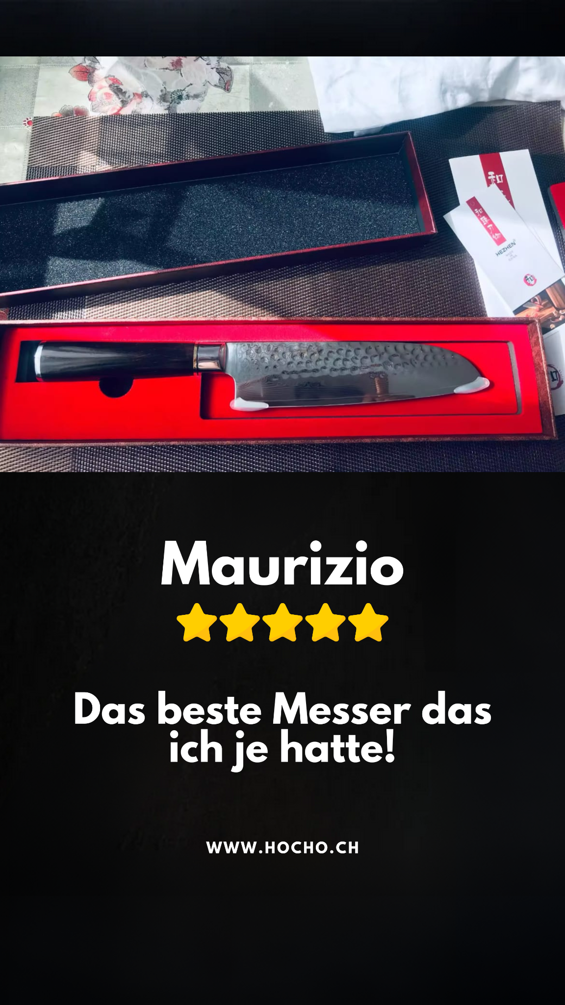 Hocho.ch Facebook ad