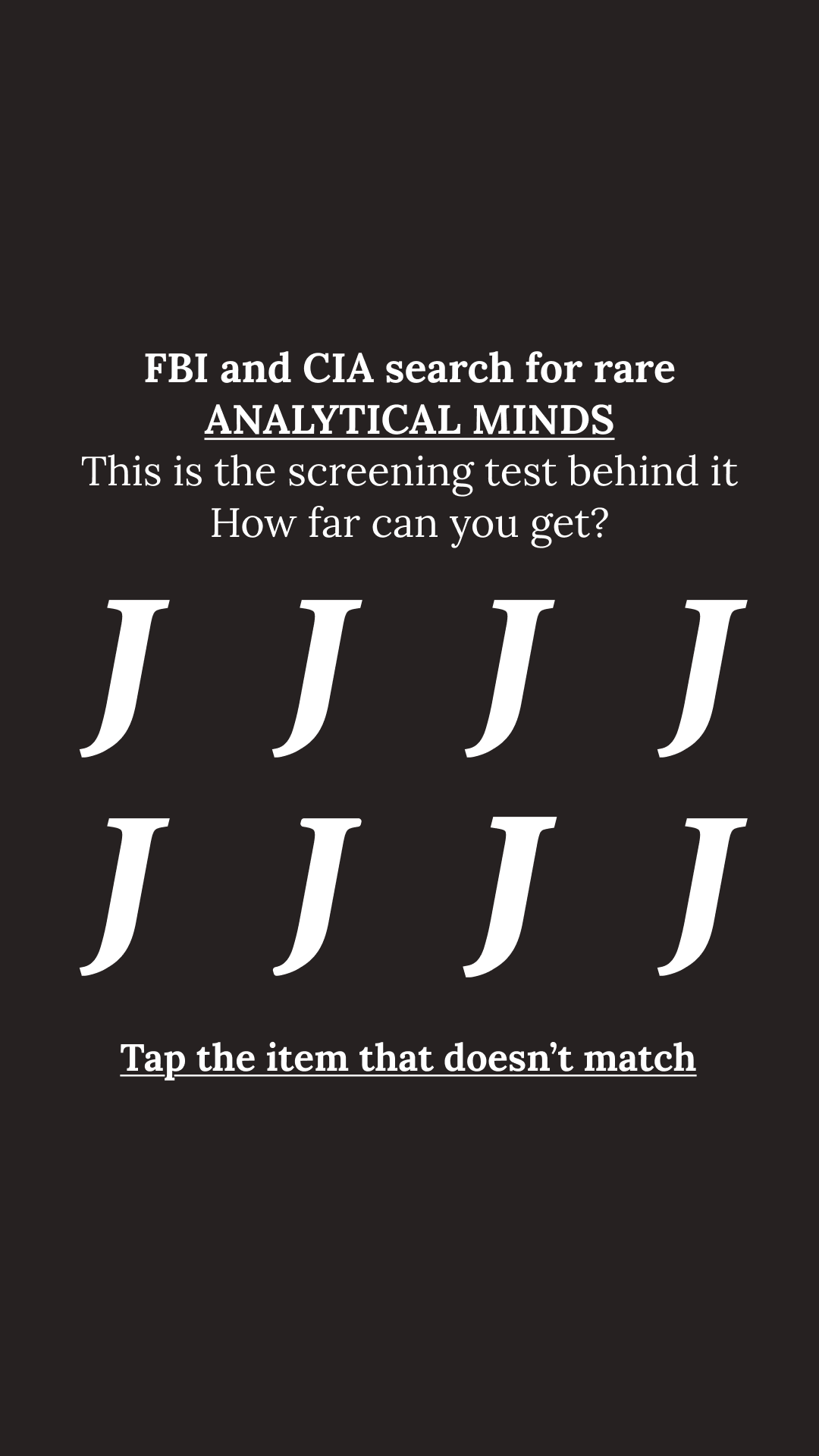 Brain Health Check Facebook ad