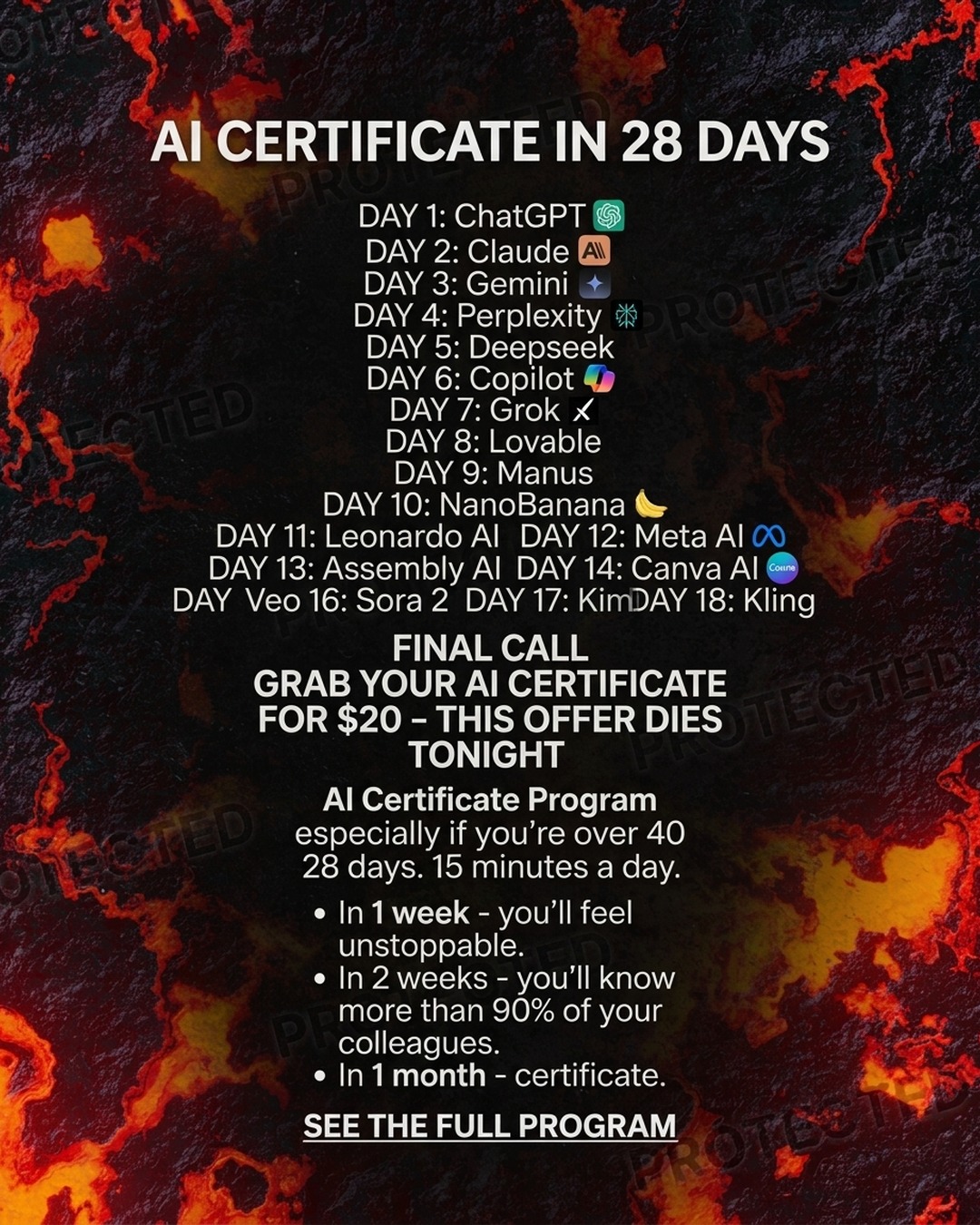 Career Unlocked Facebook ad: Start Now