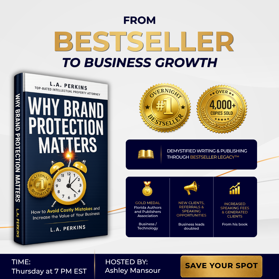 Ashley Mansour Facebook ad: Publish Your Authority Book In As Little As 90 Days