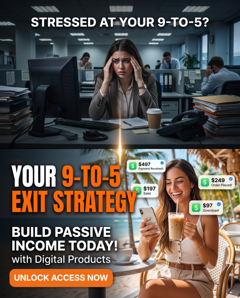 Sola Mathew Facebook ad: Your 9-to-5 Exit Strategy Is Here