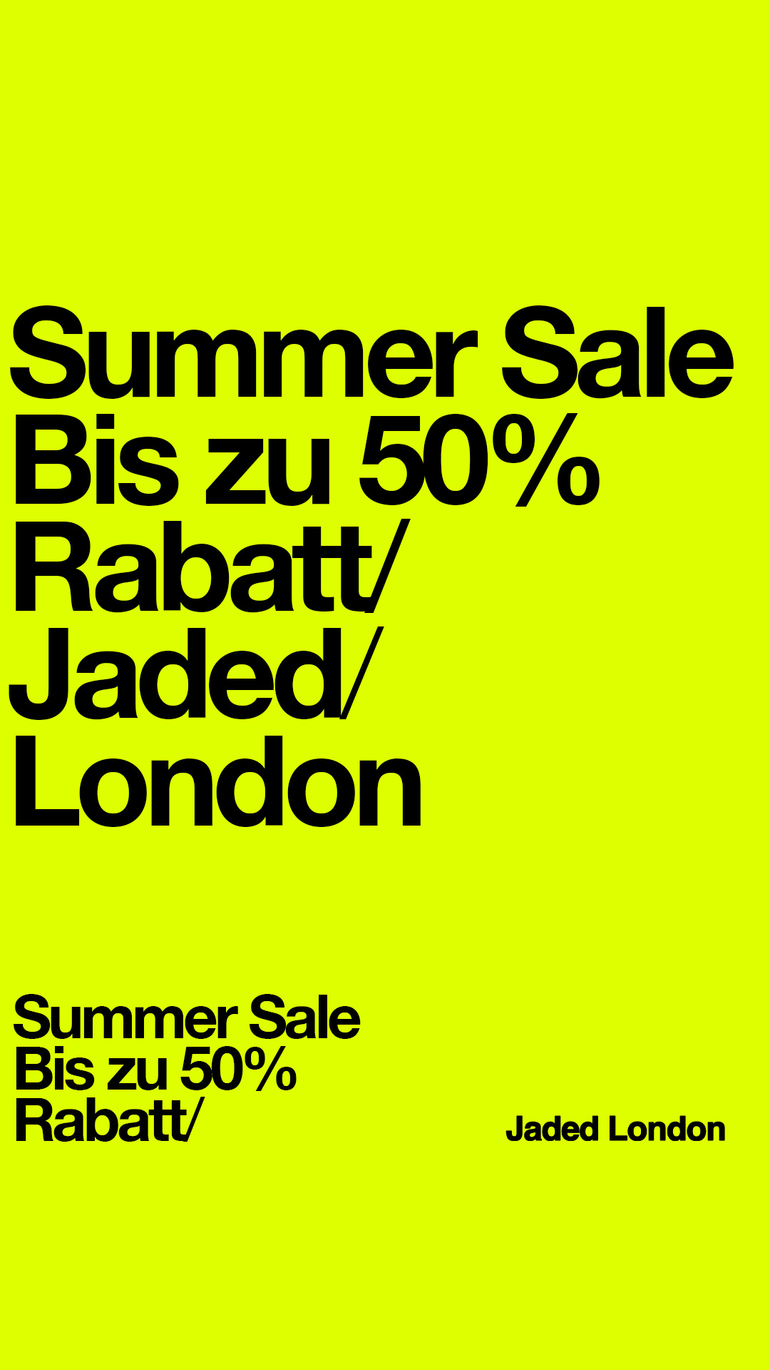 JADED MAN Facebook ad