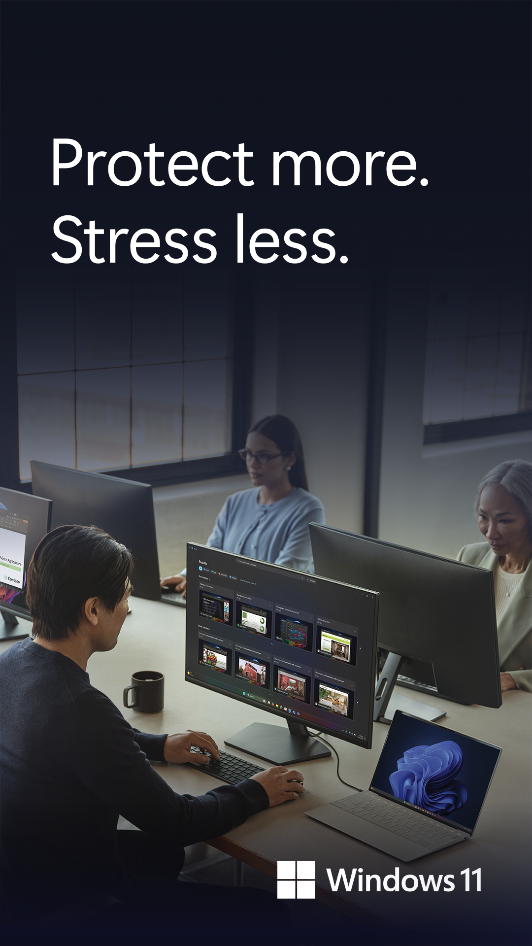 Microsoft Cloud Facebook ad