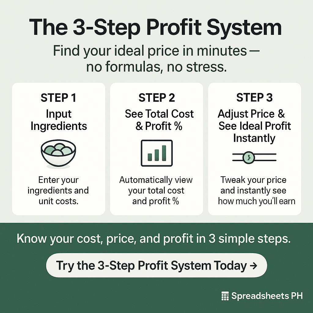 Spreadsheets PH Facebook ad
