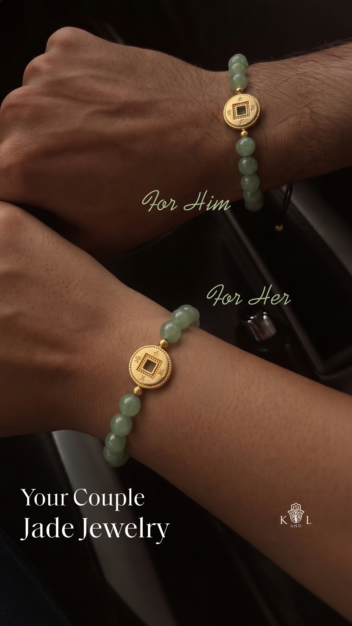 Karma And Luck Facebook ad: Women's Jade Collection