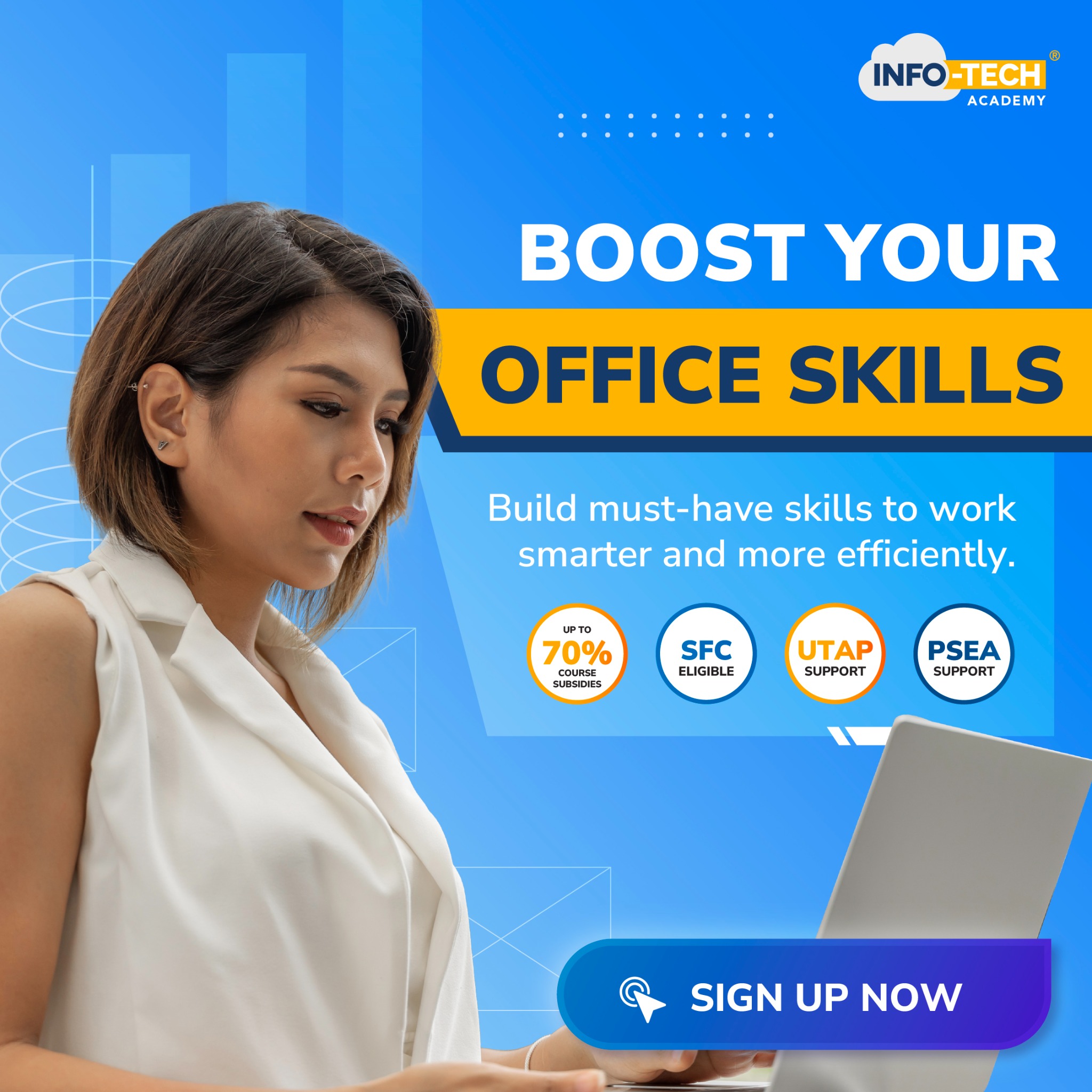 Info-Tech Academy Facebook ad