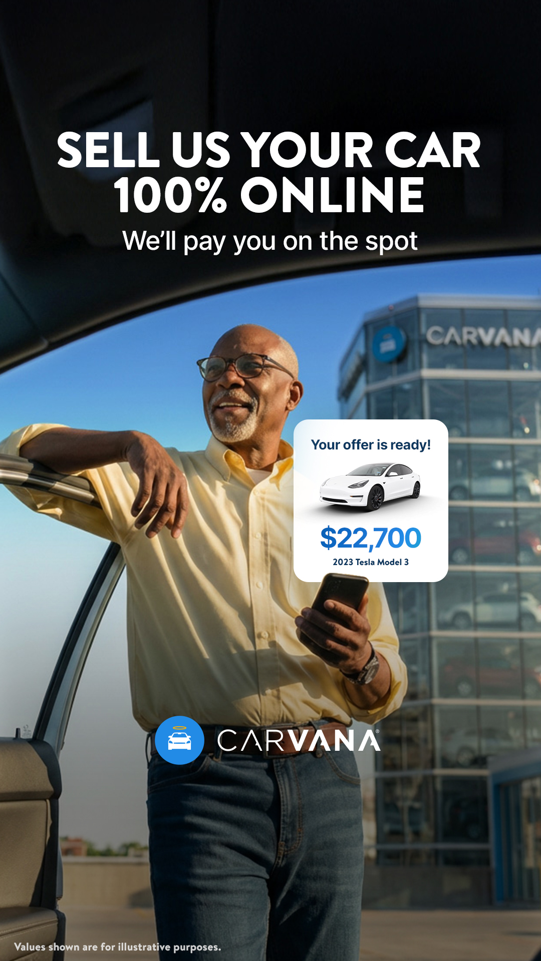 Carvana Facebook ad