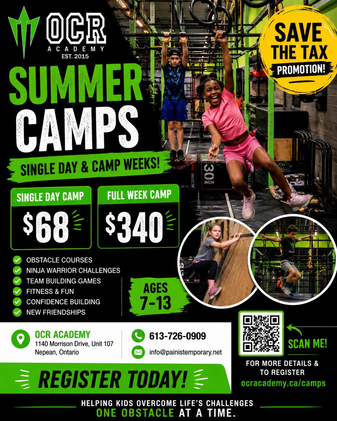 OCR Academy - Obstacle Course Racing Facebook ad
