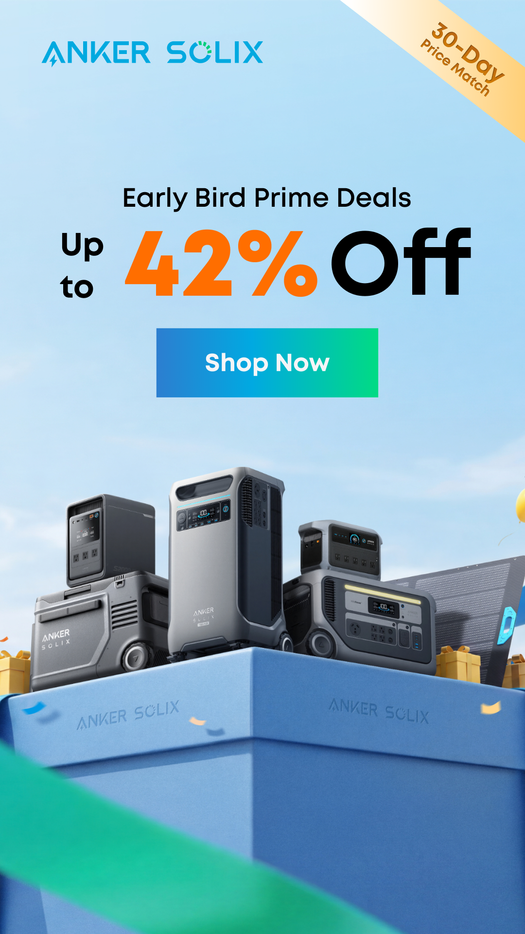 Anker SOLIX Facebook ad
