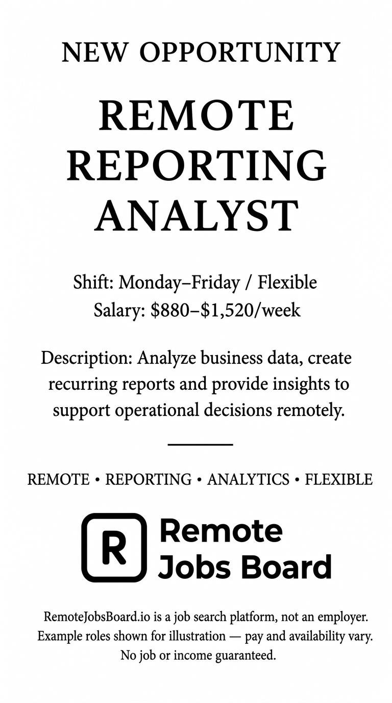 Remote Jobs Board - Work From Anywhere Facebook ad