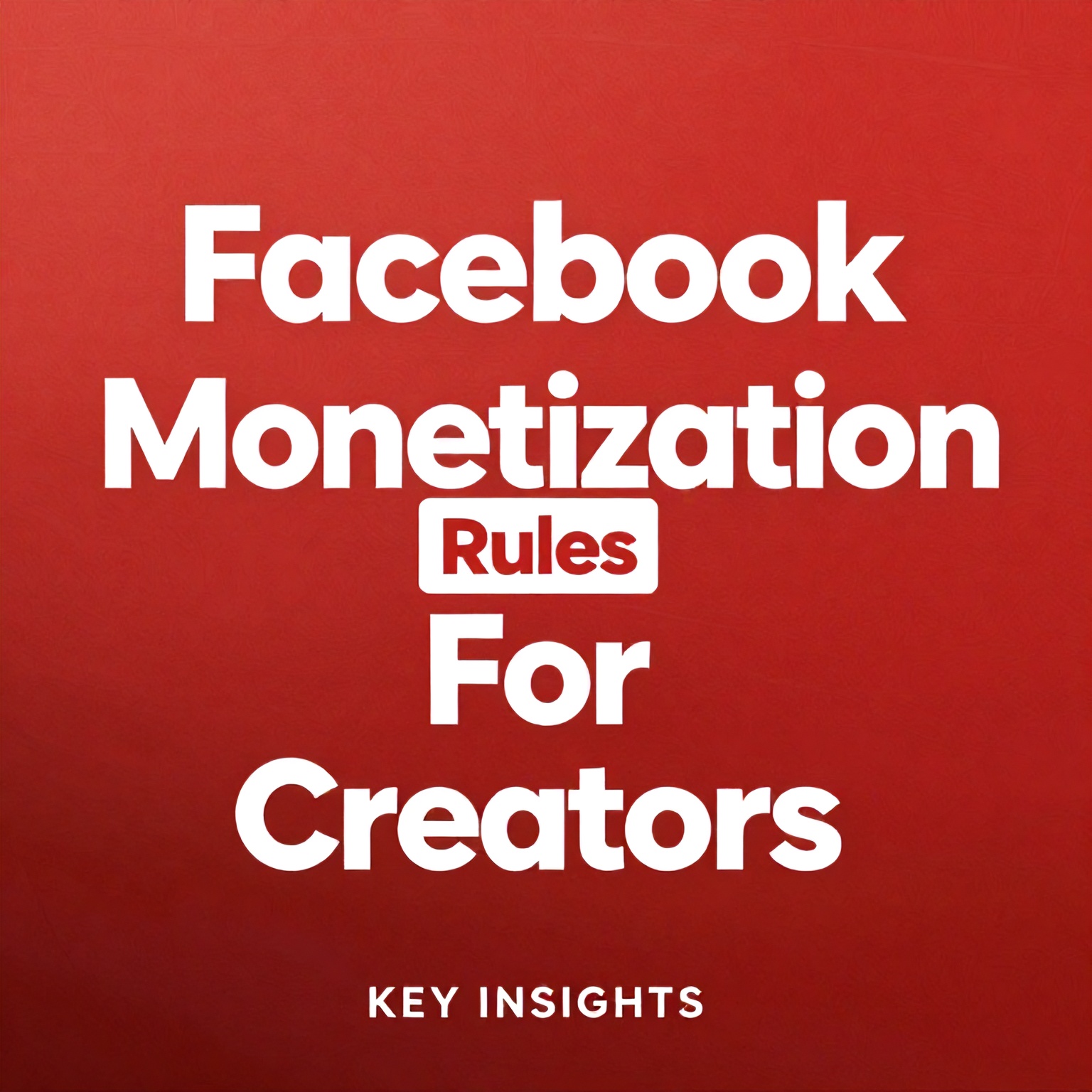 Job Master Facebook ad: Facebook Monetization Guide 2026