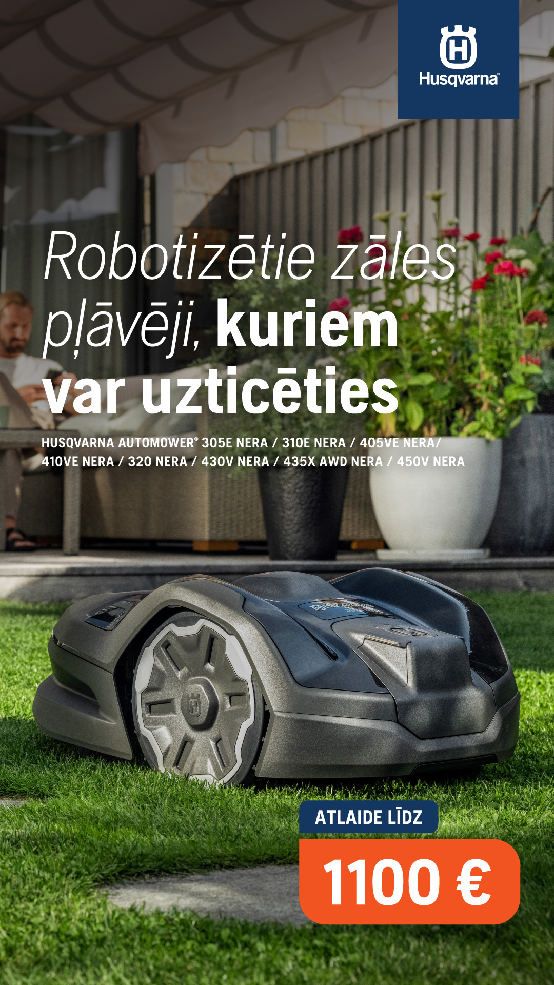 Husqvarna Facebook ad from Aug 18, 2026