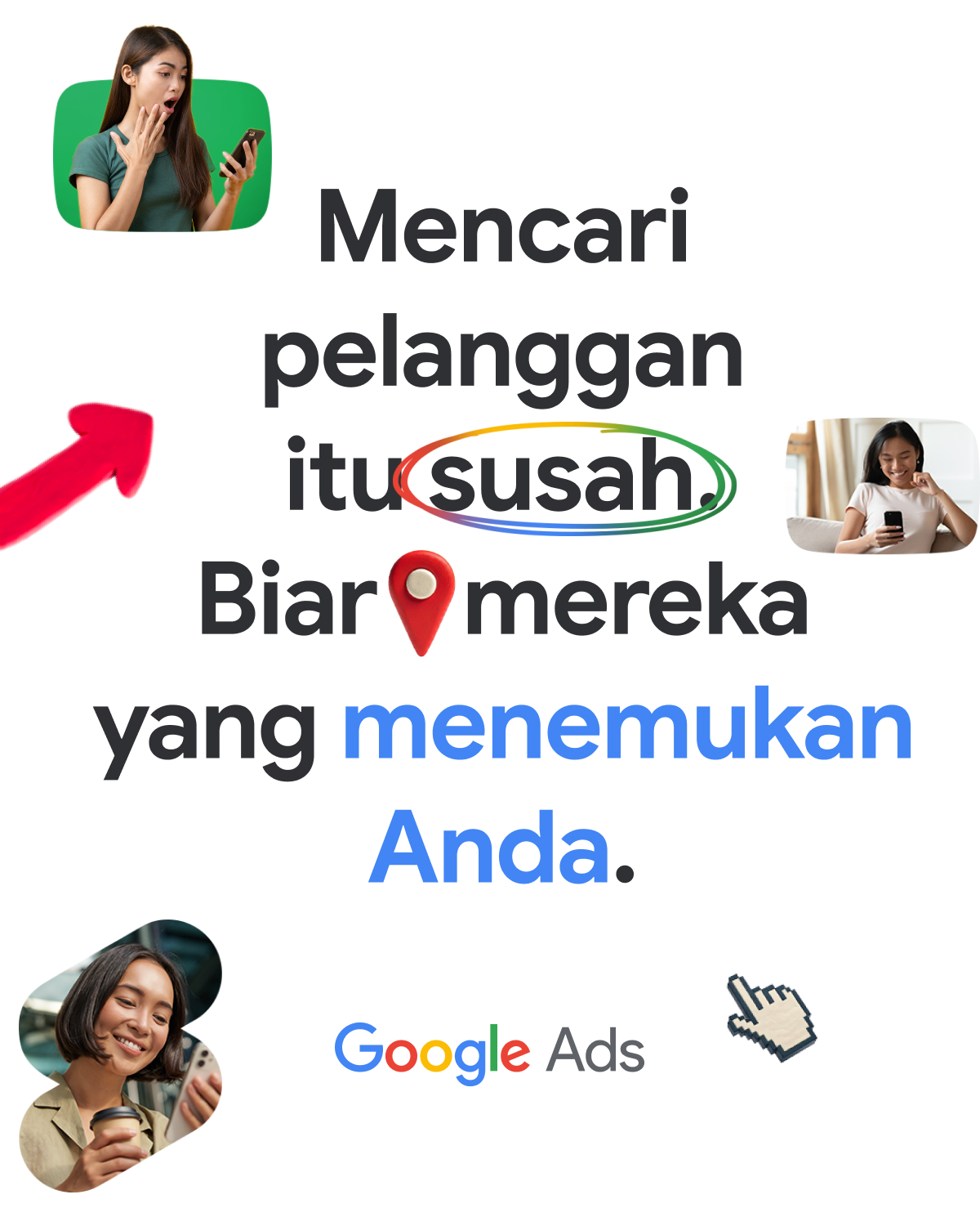 Google Ads Facebook ad: Iklan canggih dengan Google AI