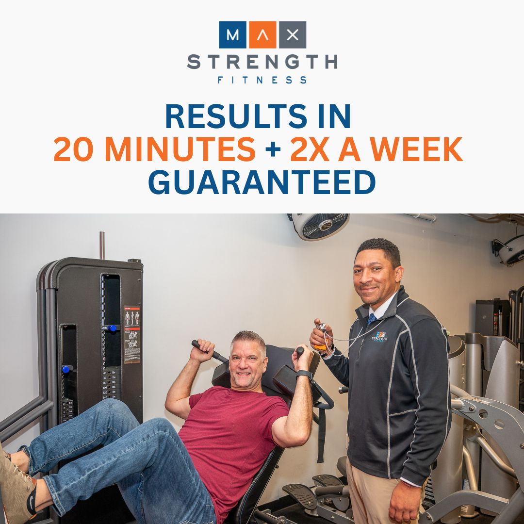 MaxStrength Fitness of Fort Walton Facebook ad: Get 2 FREE Sessions