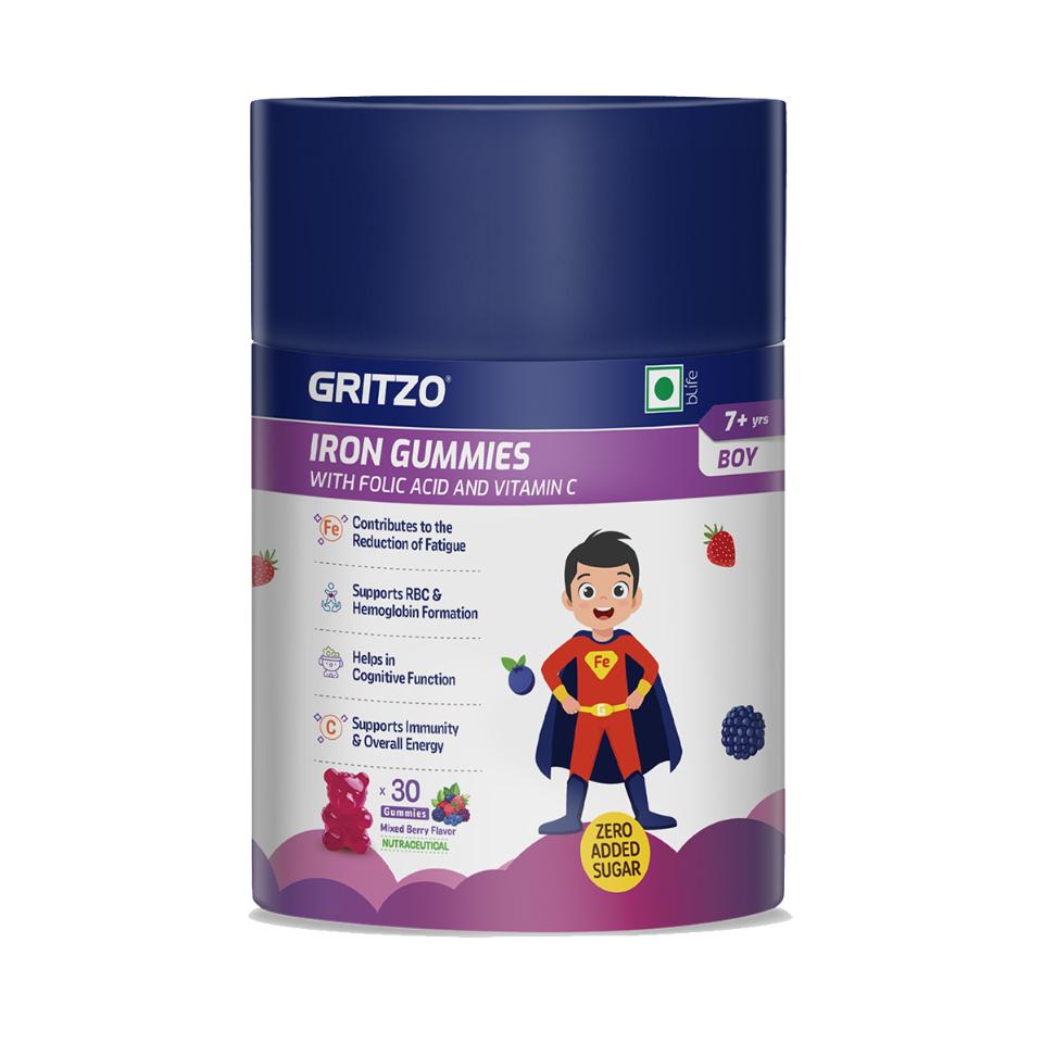 Gritzo - Personalized Nutrition For Your Child Facebook ad