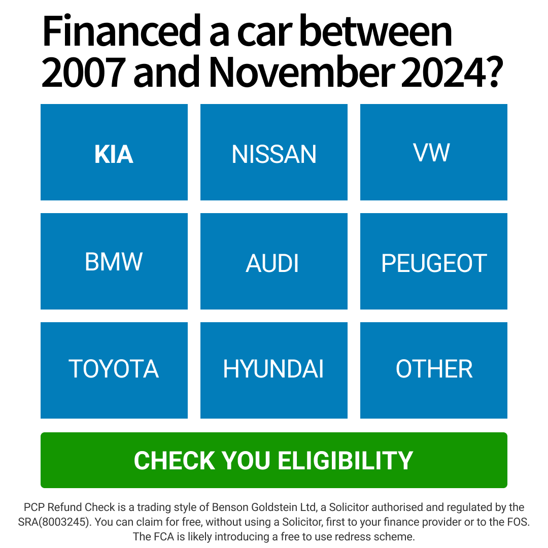 PCP Refund Check Facebook ad