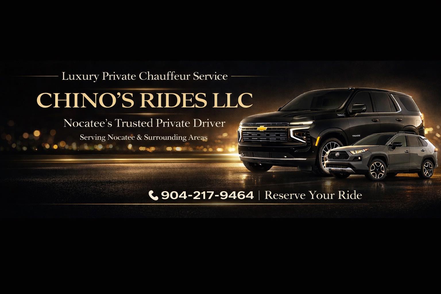Chino's Rides EX Facebook ad: Connect with Chino's Rides EX