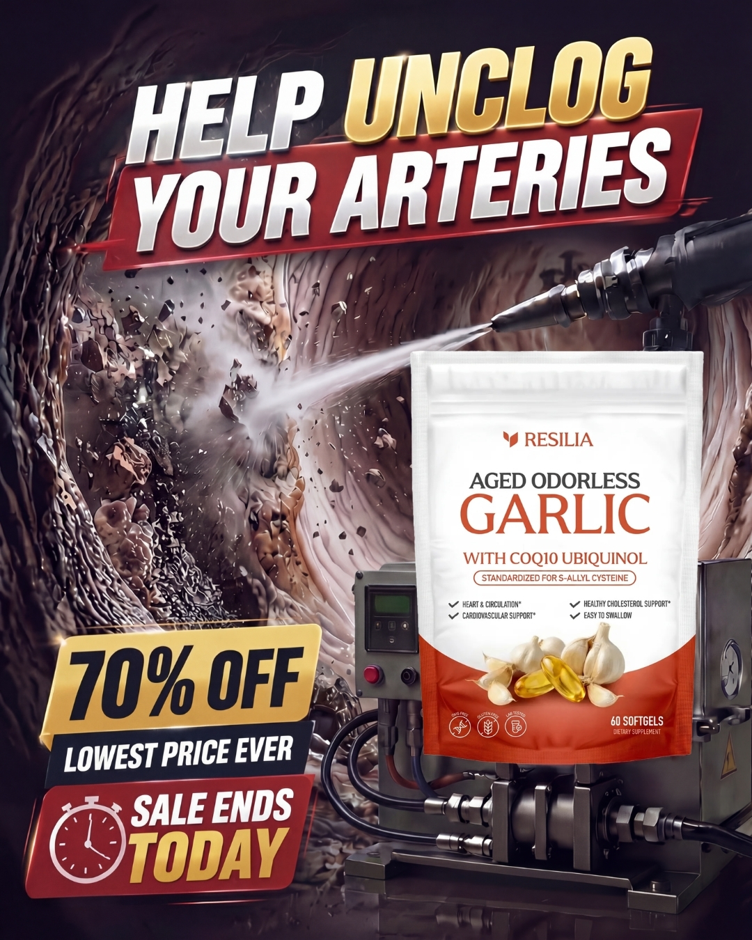Vascular Wellness Report Facebook ad