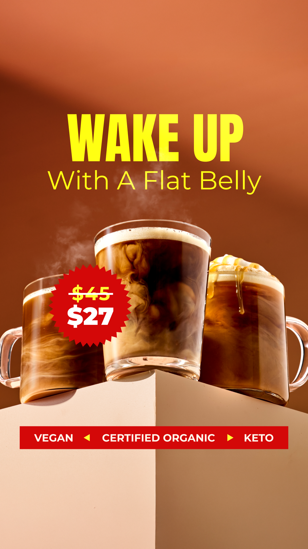RYZE Superfoods Facebook ad