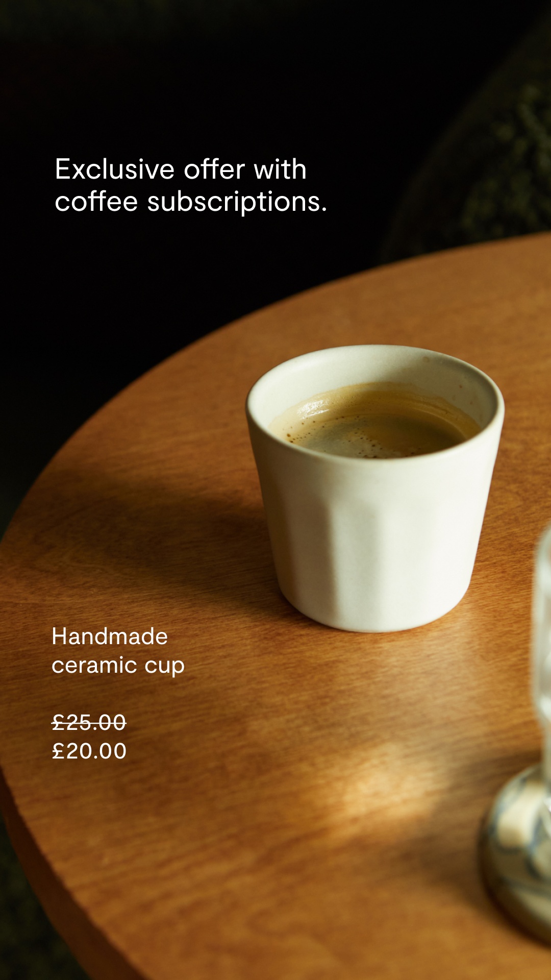 Origin Coffee Roasters Facebook ad