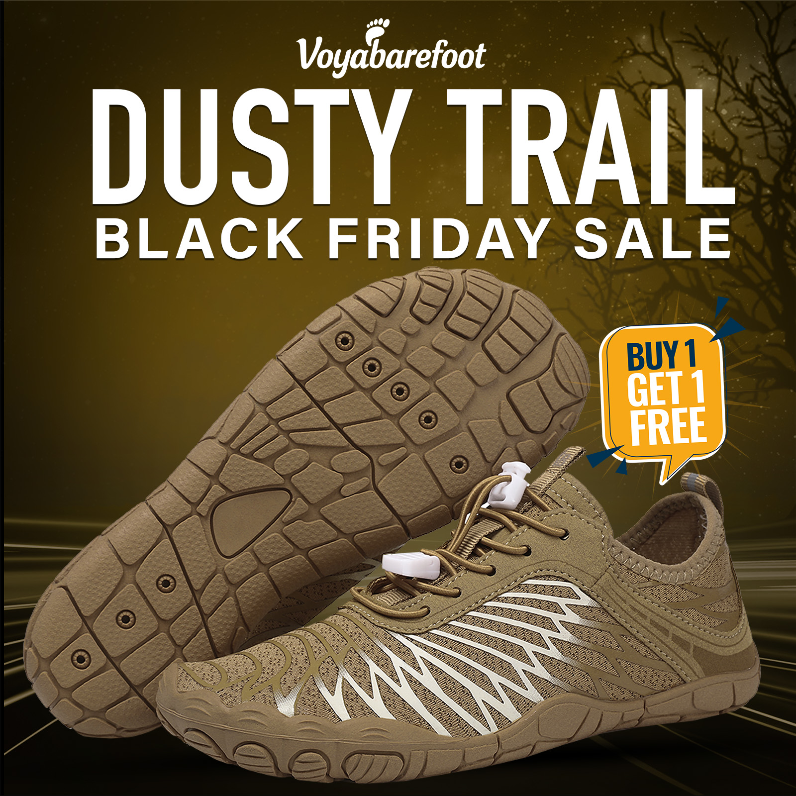 Voyabarefoot Facebook ad