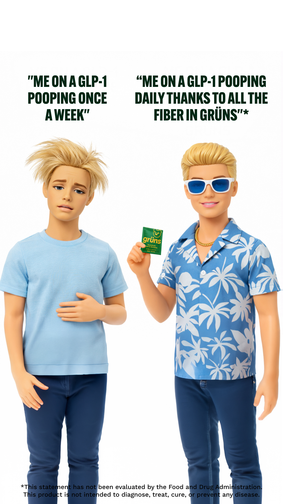Grüns Facebook ad