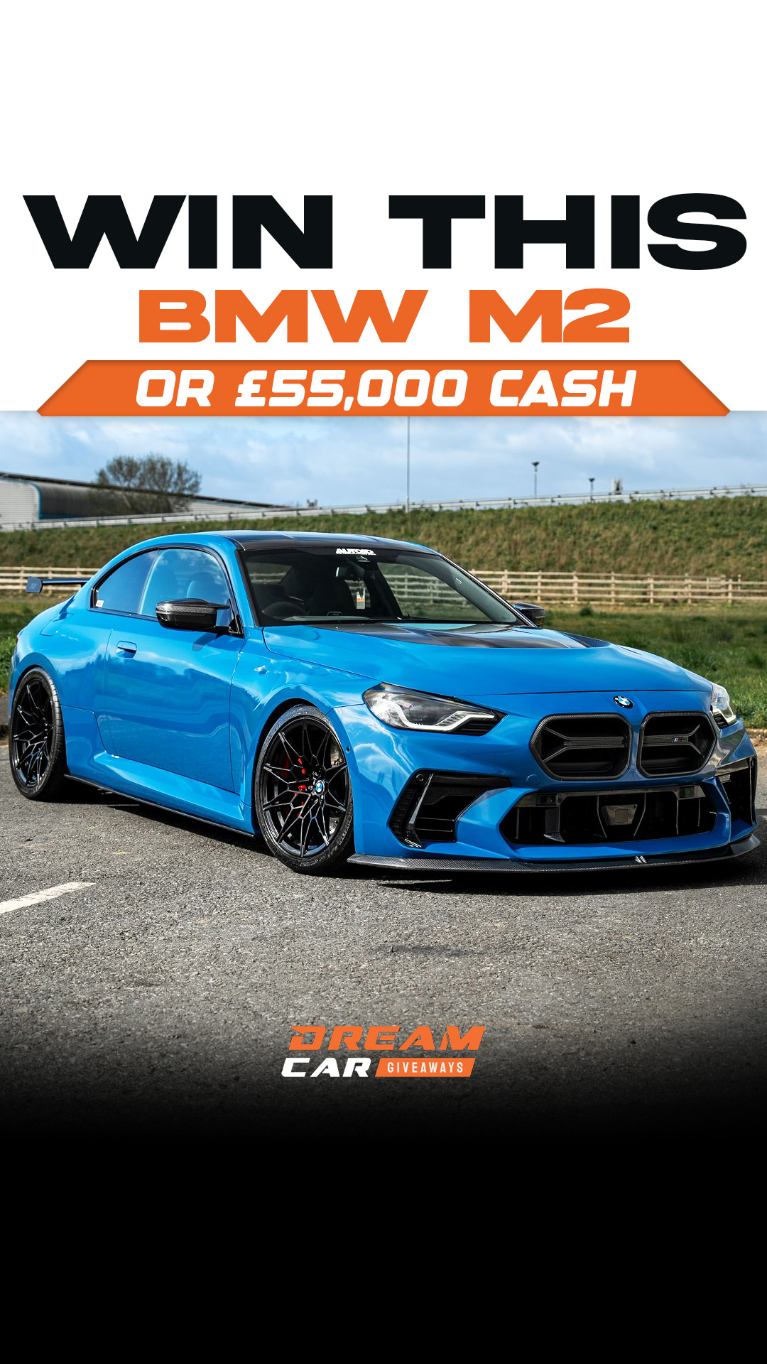 Dream Car Giveaways Facebook ad