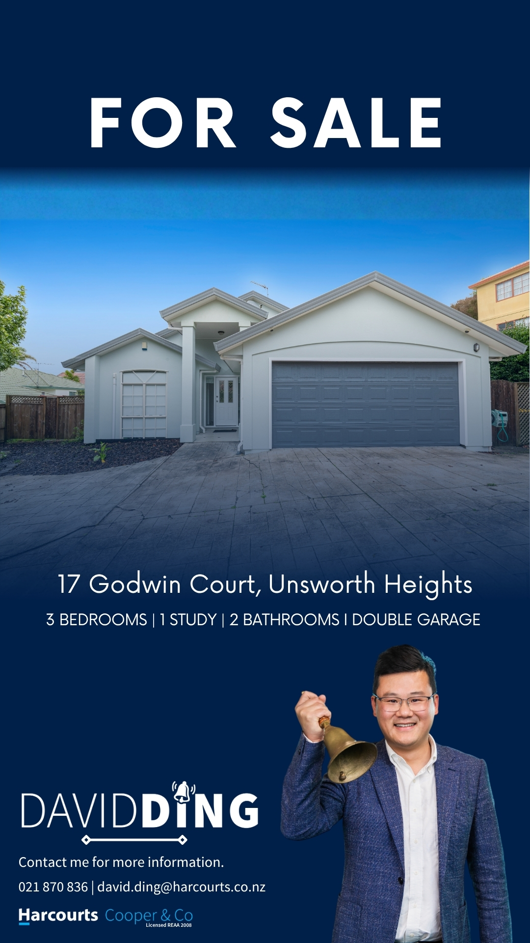 David Ding Real Estate Facebook ad from Aug 15, 2026