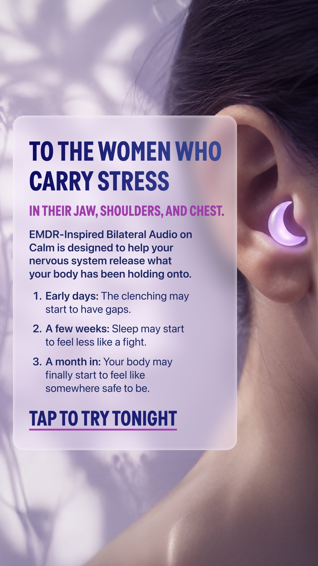 Calm Facebook ad