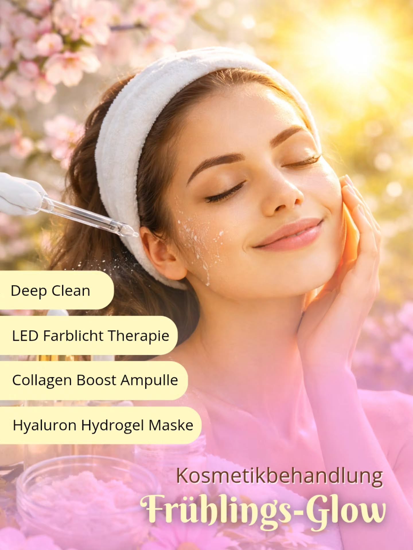 Schönheitsmanufaktur Plauen Nagelstudio & Kosmetikstudio Facebook ad: Tschüss Wintergrau, Hallo Frühlings-Glow!