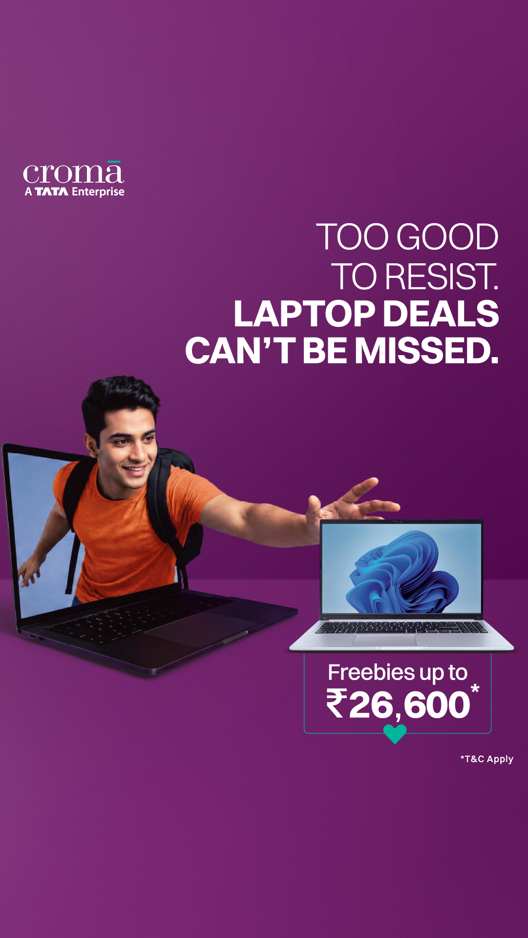 Croma Facebook ad