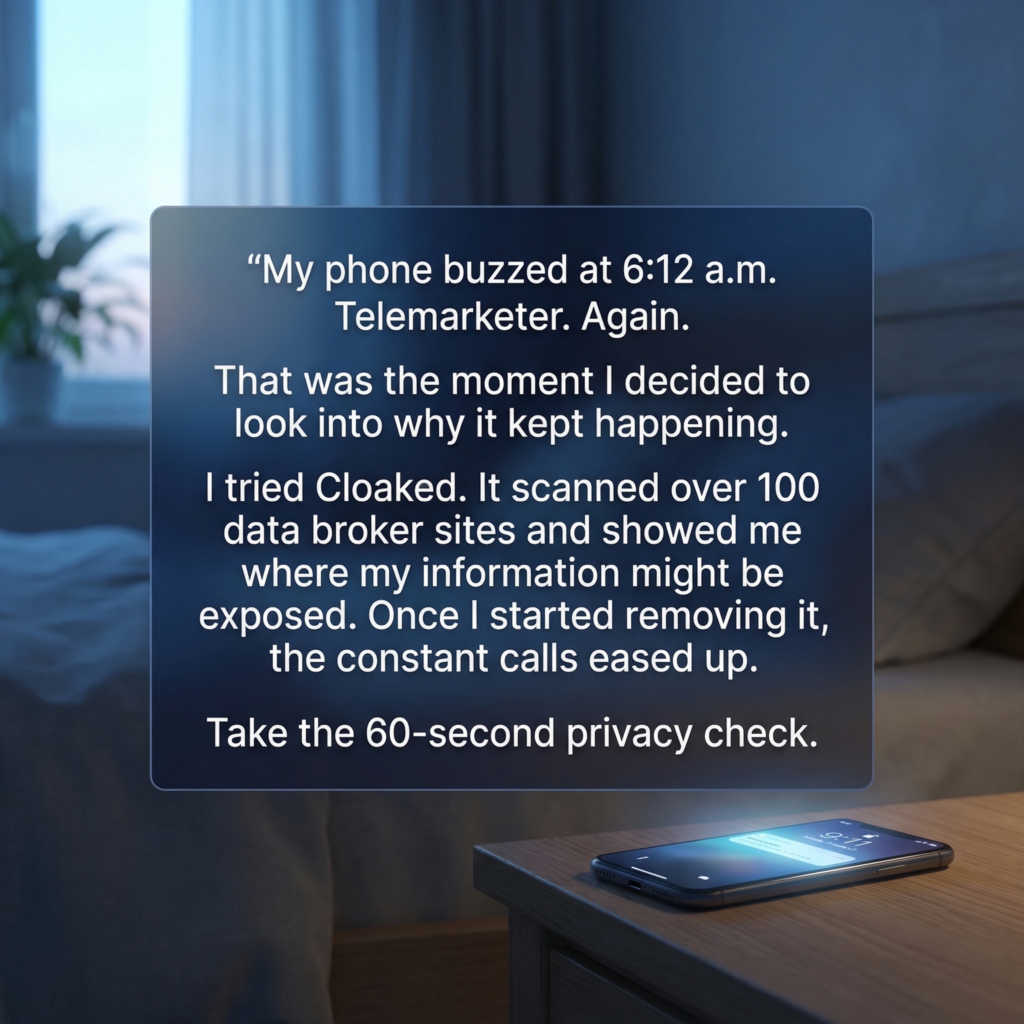 Cloaked Inc. Facebook ad