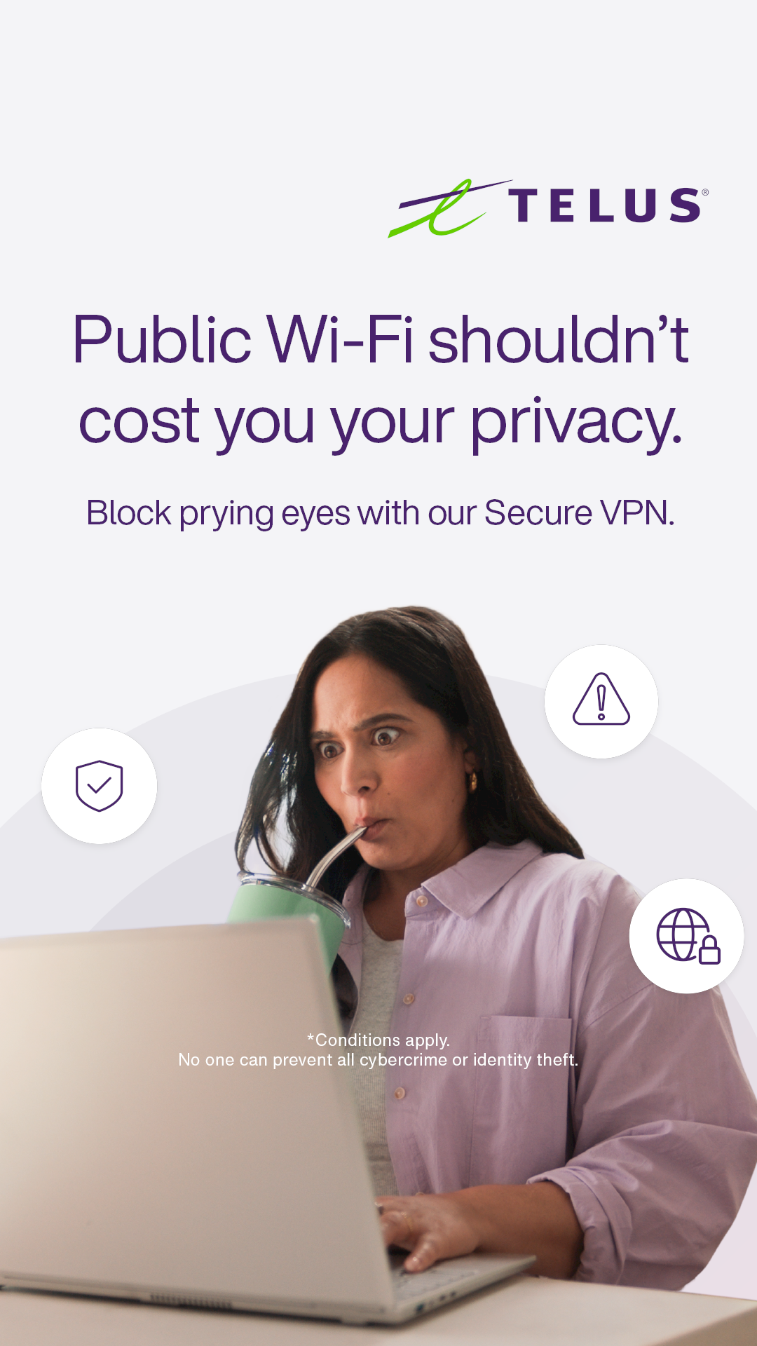 TELUS Facebook ad