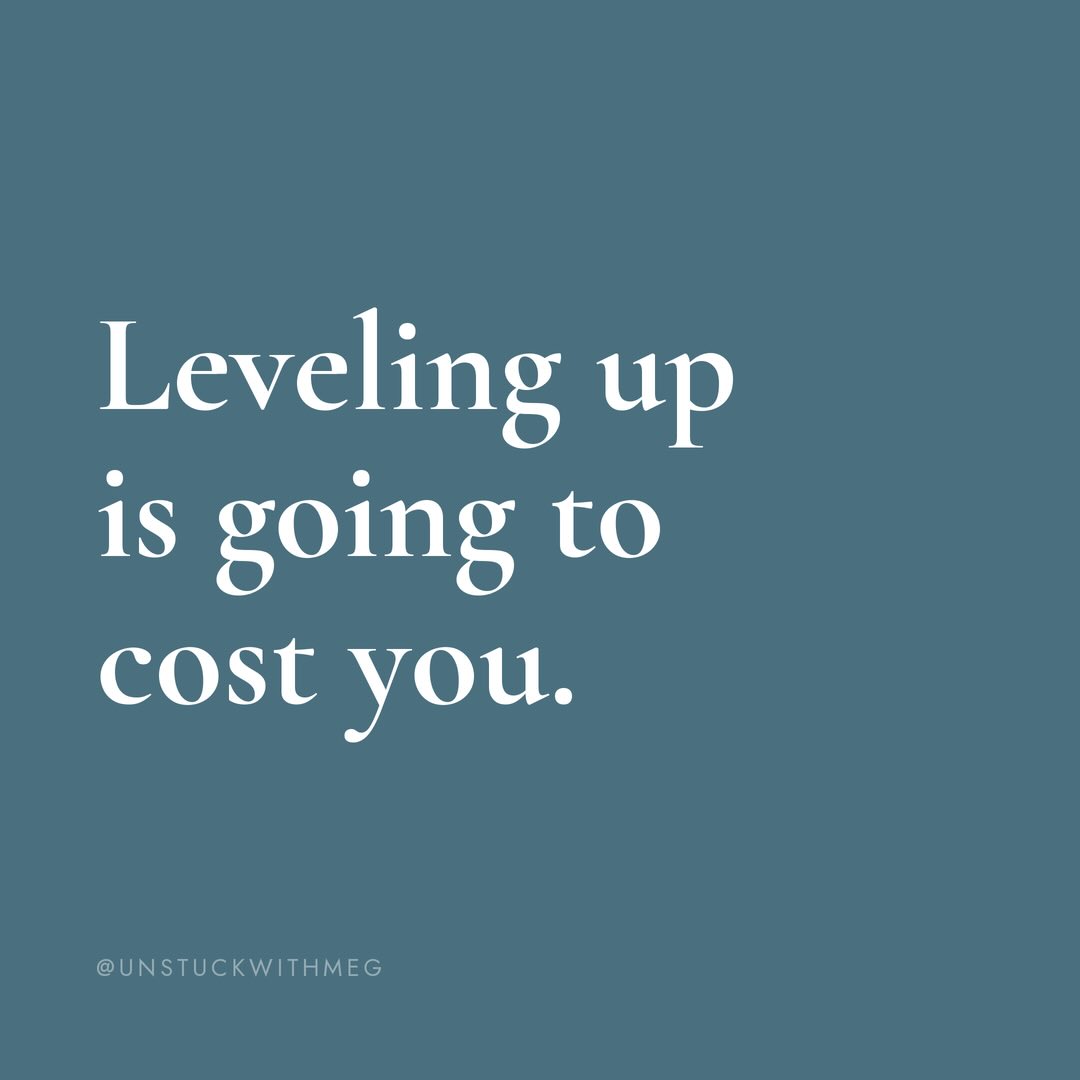 unstuckwithmeg Facebook ad: Most people think they are stuck because something…