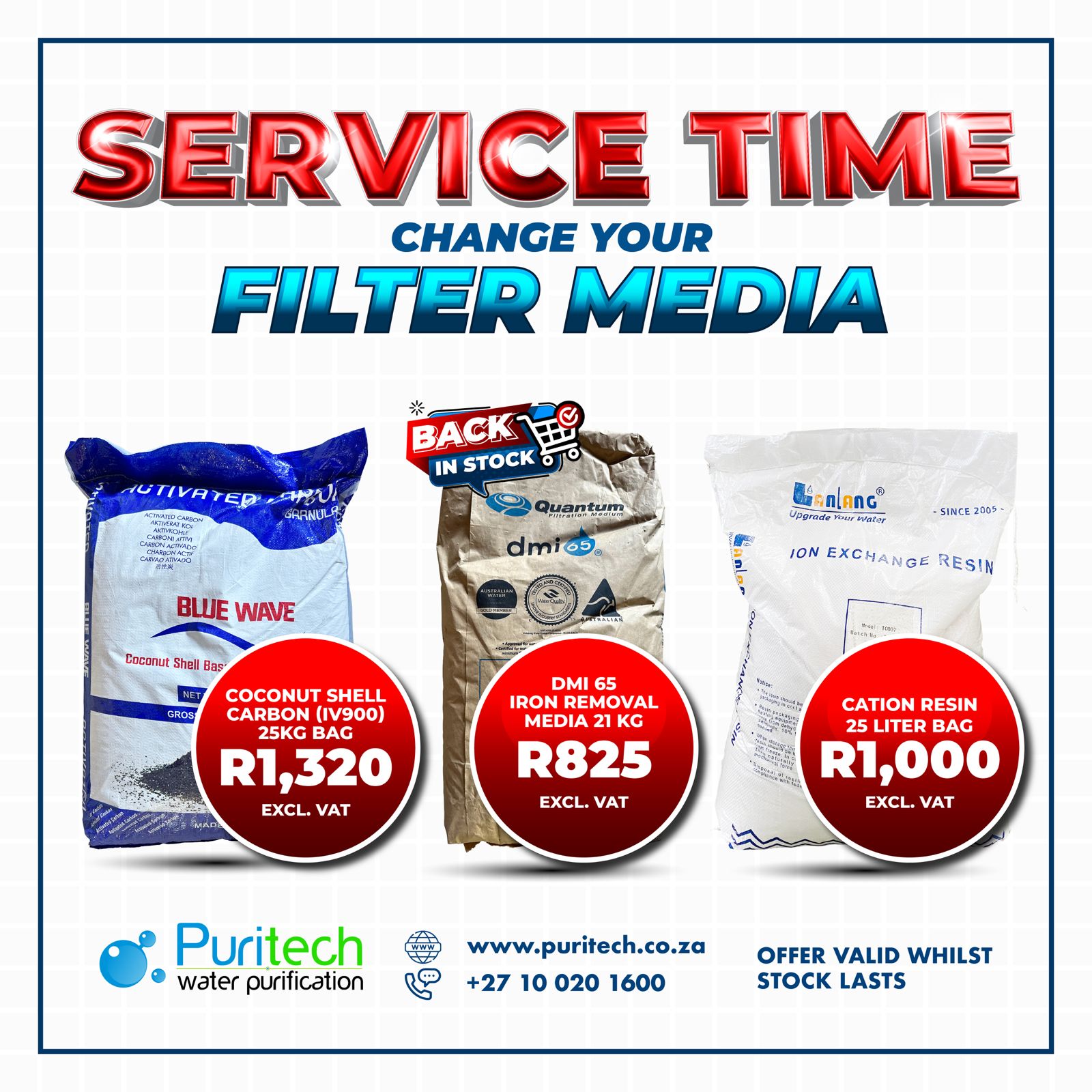 Puritech Water Treatment Facebook ad