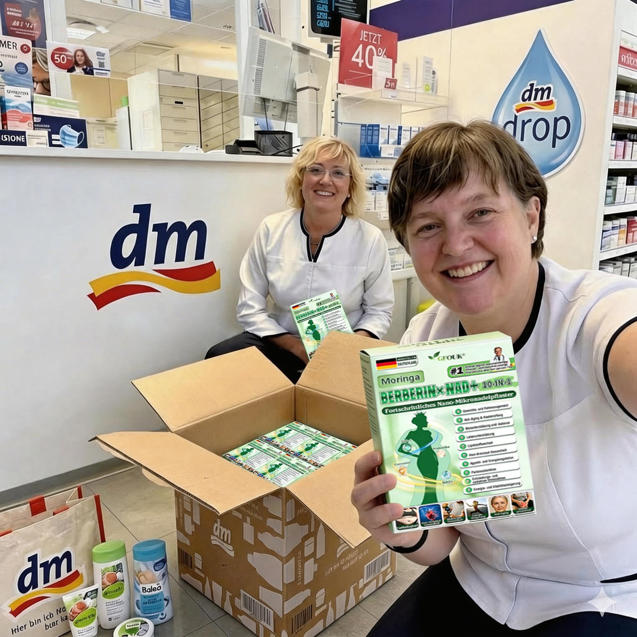 Dr. med. Stefan Richter Facebook ad: Lieferung in 3-5 Tagen innerhalb Deutschlands 180 Tage…