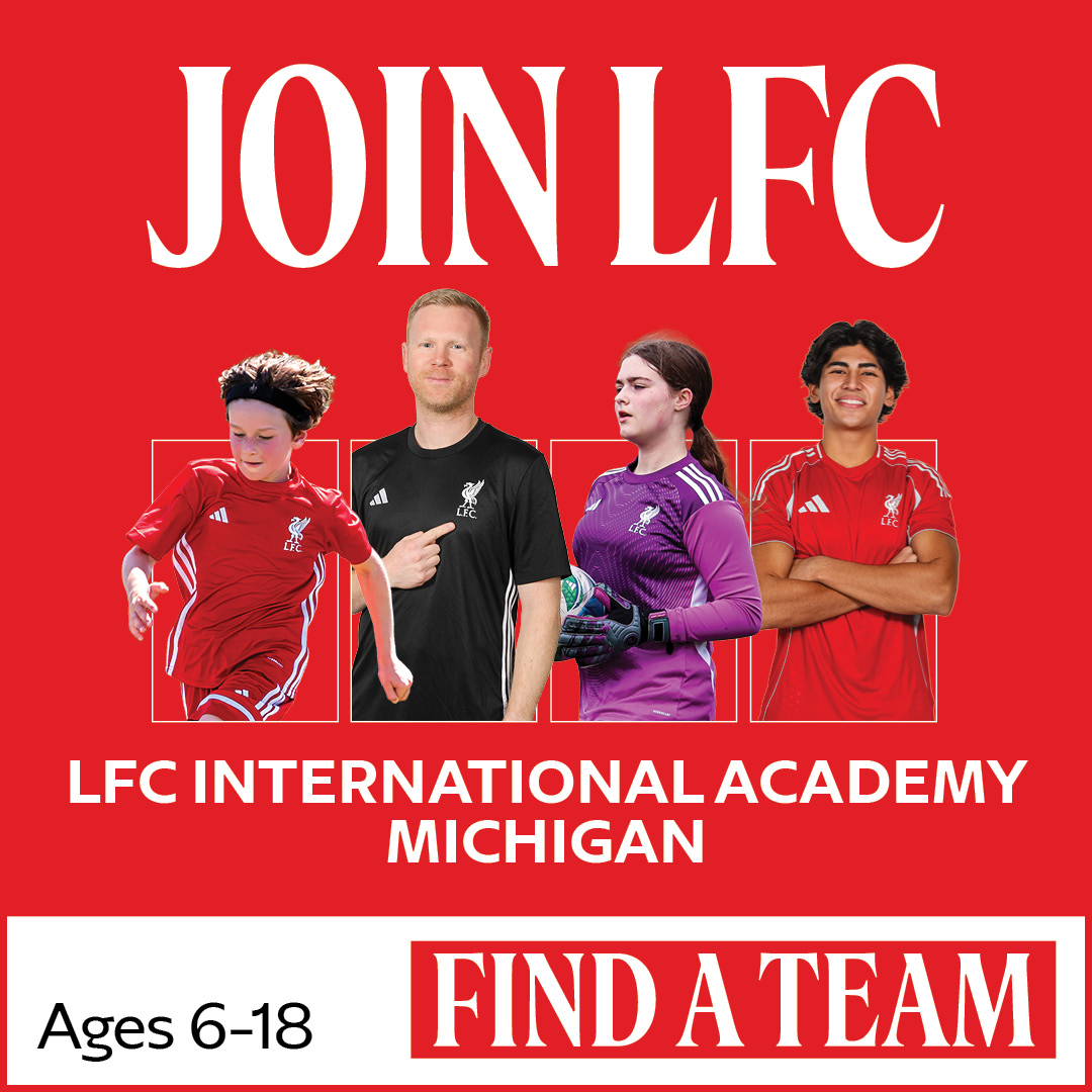 Liverpool FC International Academy Michigan Facebook ad