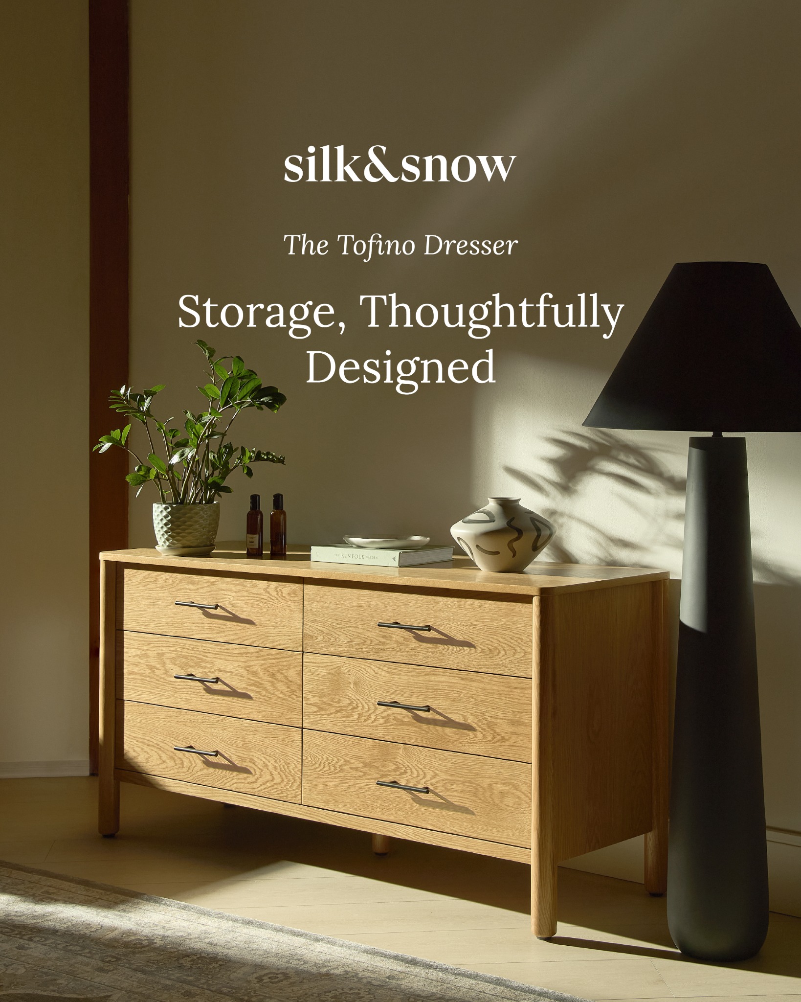 Silk and Snow Facebook ad