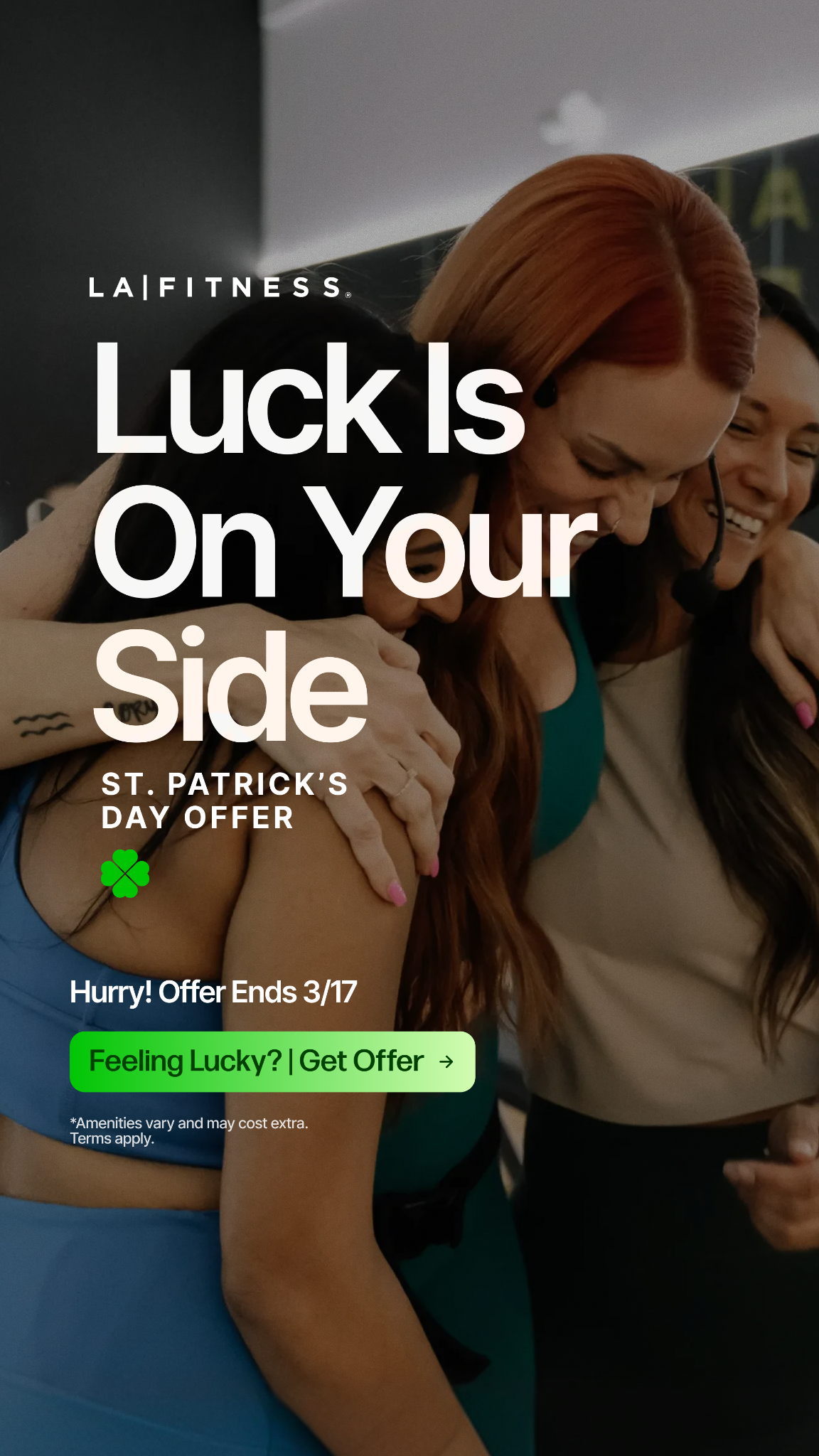 LA Fitness Facebook ad