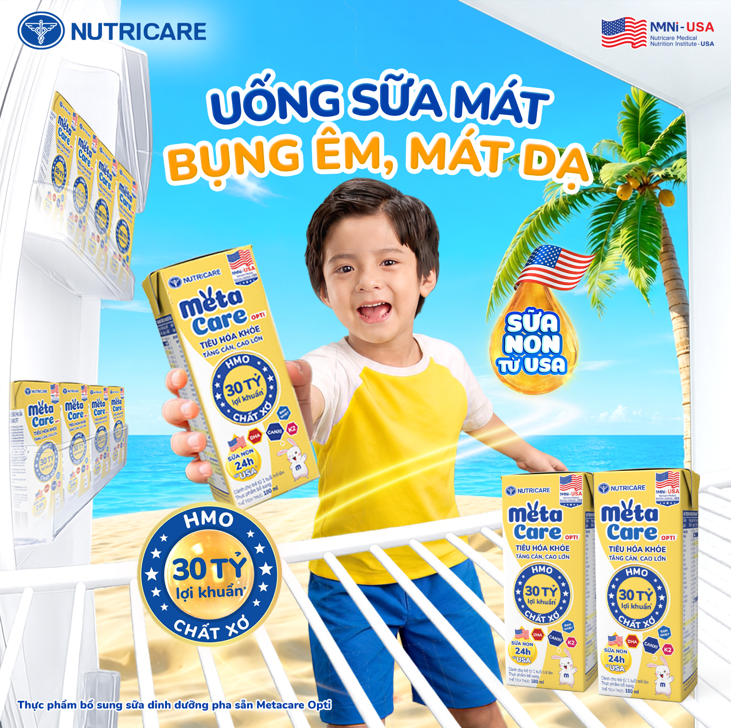 Metacare - Bé tăng cân, cao lớn Facebook ad
