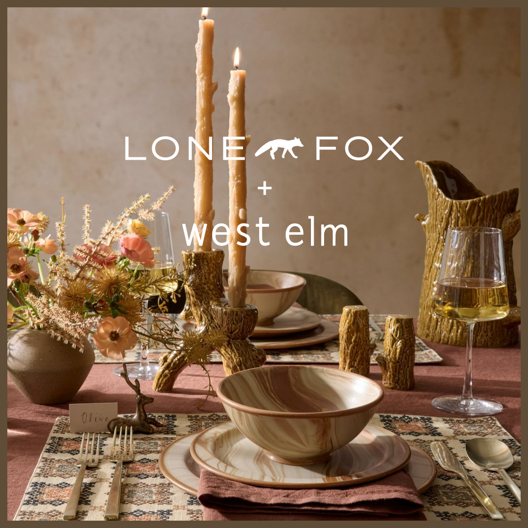 West Elm Facebook ad: Explore Lone Fox + West Elm