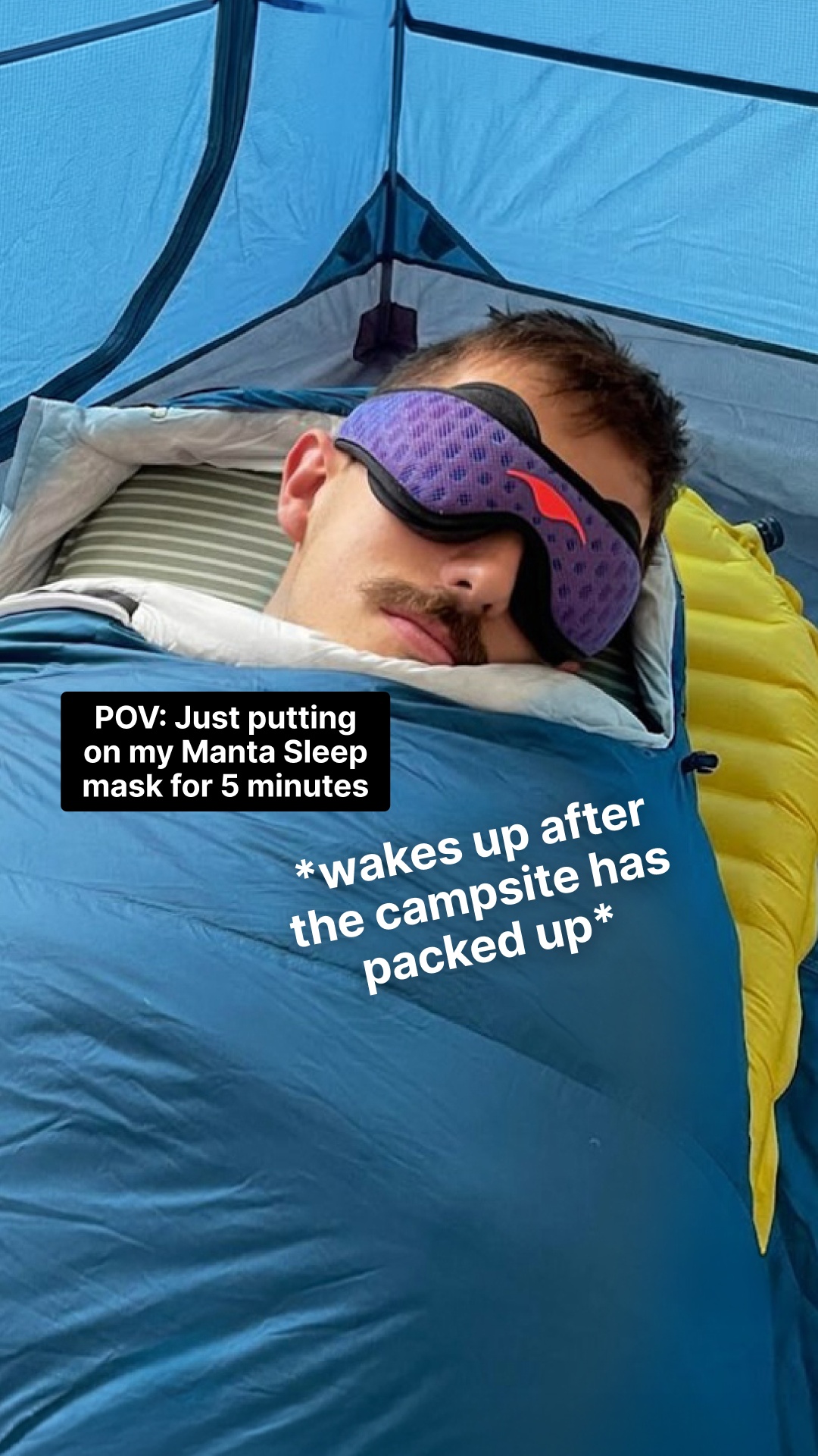 Manta Sleep Facebook ad