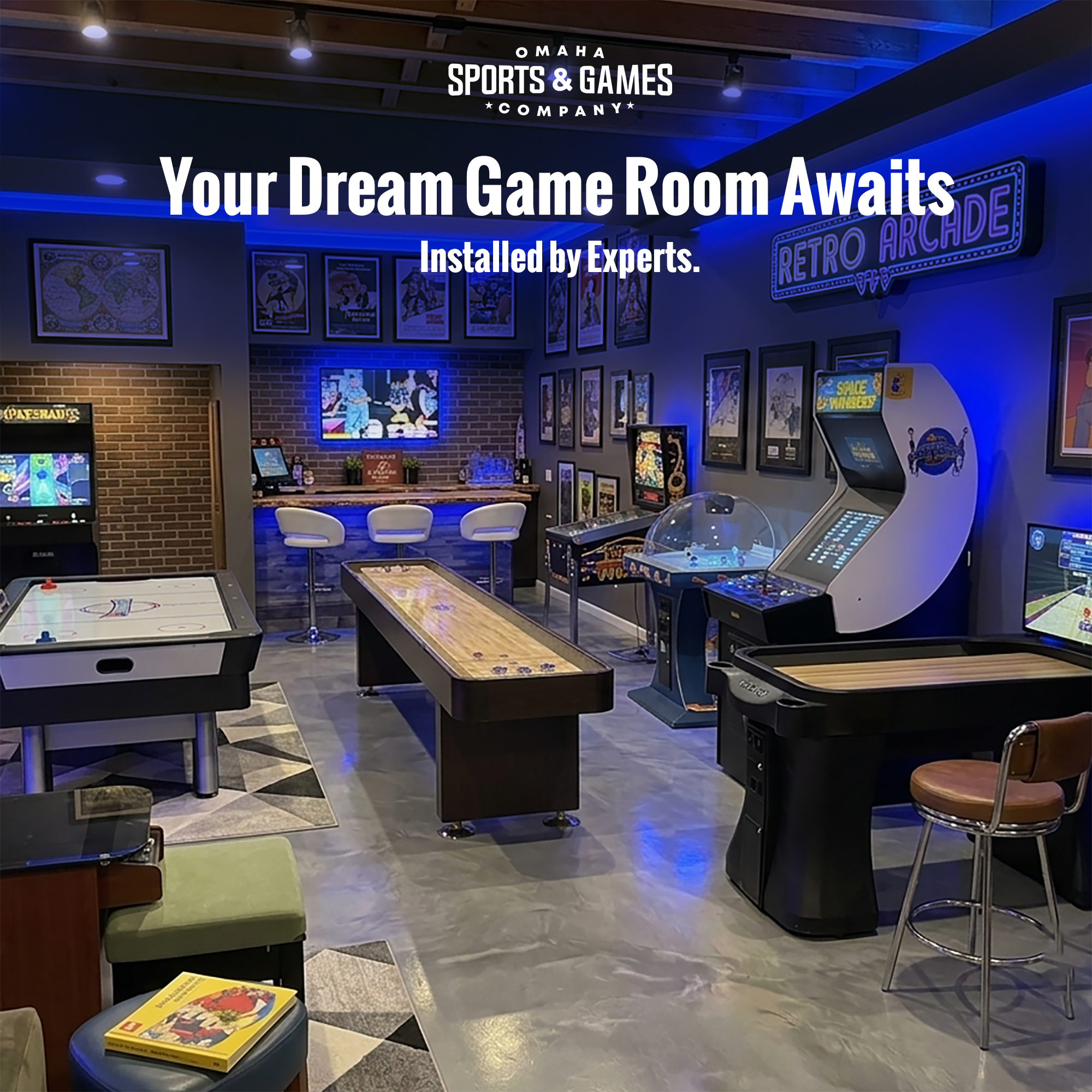 Omaha Sports and Games Facebook ad