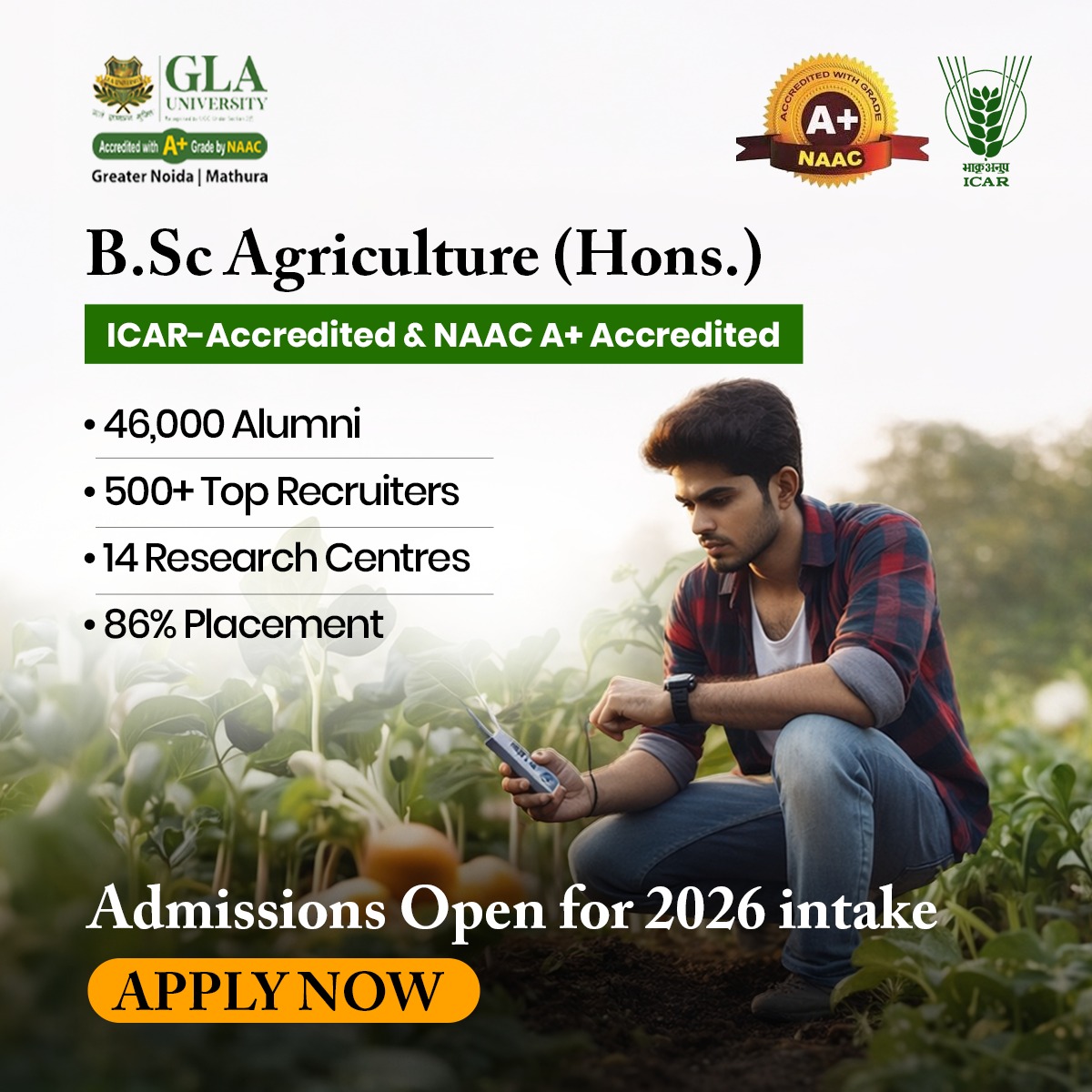 GLA University Facebook ad