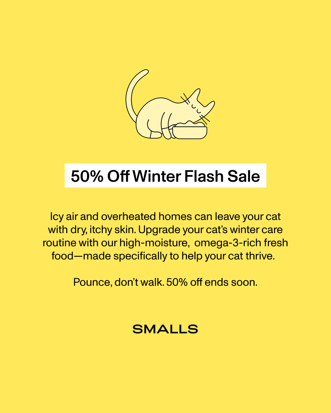 Smalls Facebook ad