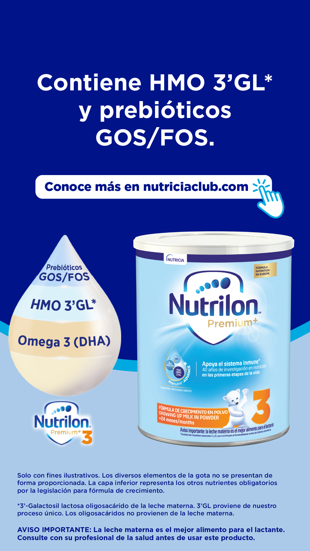 Nutricia Club Centroamérica Facebook ad