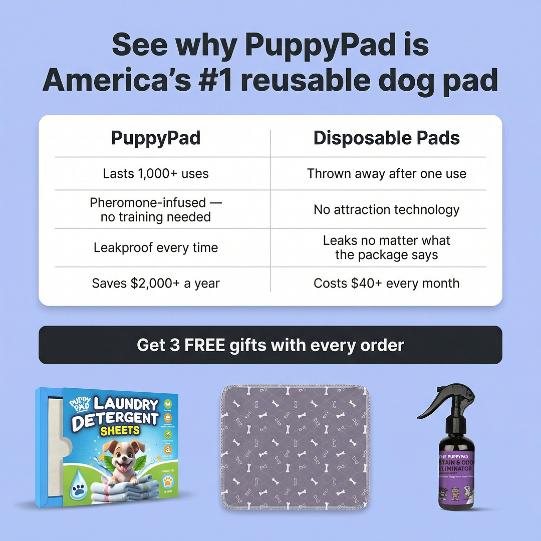 PuppyPad Facebook ad